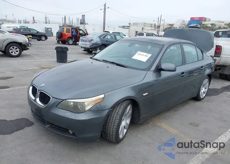 2006 BMW 530I z USA, uszkodzony, nr VIN WBANE73586CM34968